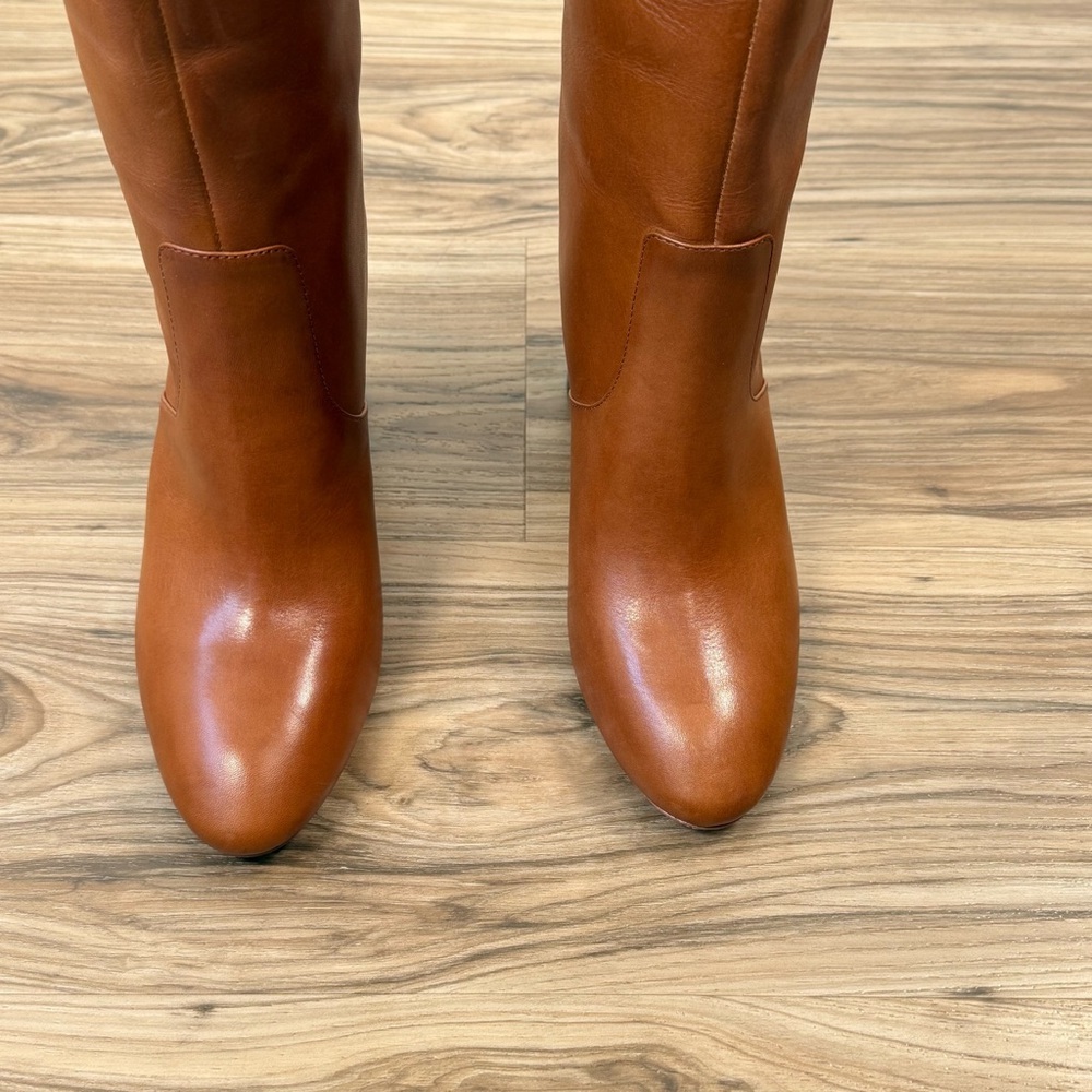 Loeffler Randall Goldy 90MM Leather Tall Boots Size 9 - Picture 7 of 9